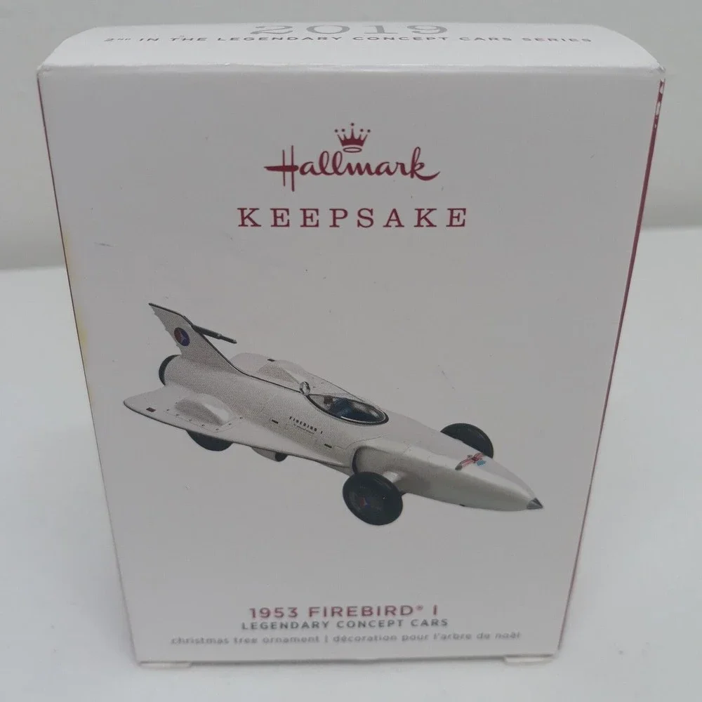 GM Firebird 1 1953 Legendary Concept Car Metal 2019 Hallmark Keepsake Ornament - Picture 7 of 8